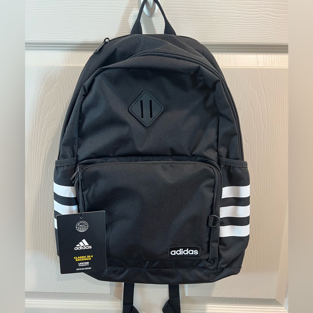 NWT Adidas Classic 3S 4 Backpack